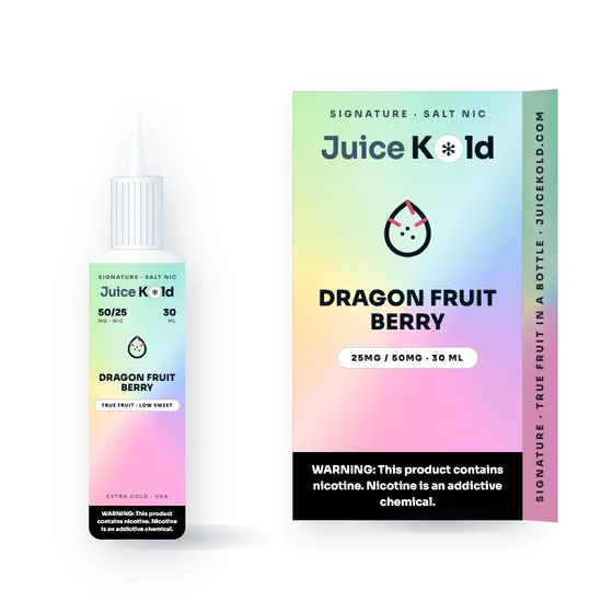 Dragon Fruit Berry Salt Nic Vape Juice (30ml) — JuiceKold 30ml bottle